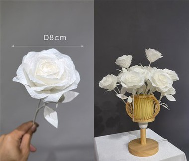 কারুশিল্পের জন্য মিনি পেপার ফুল